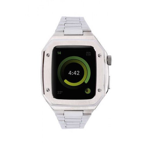 Apple Watch 44mm Metal Petek Kasalı Kordon - Görsel 2