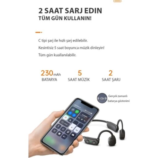 Newface AS10 Plus Suya Dayanıklı Bluetooth Kulaklık - Görsel 8
