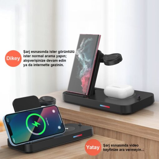 Newface B19H Huawei Kablosuz Şarj Masaüstü Set - Görsel 4
