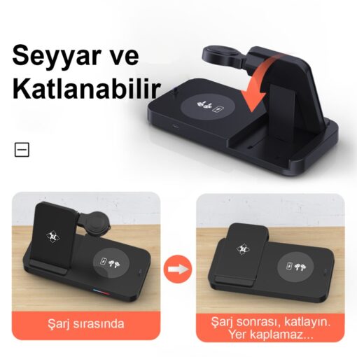 Newface B19H Huawei Kablosuz Şarj Masaüstü Set - Görsel 6