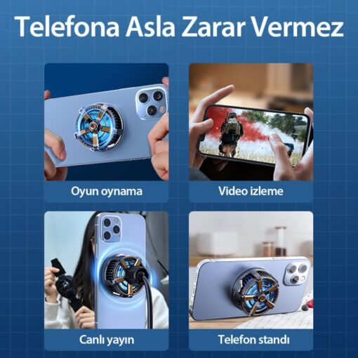 Newface CXA3 Radyatör Telefon Soğutucu Fan - Görsel 6