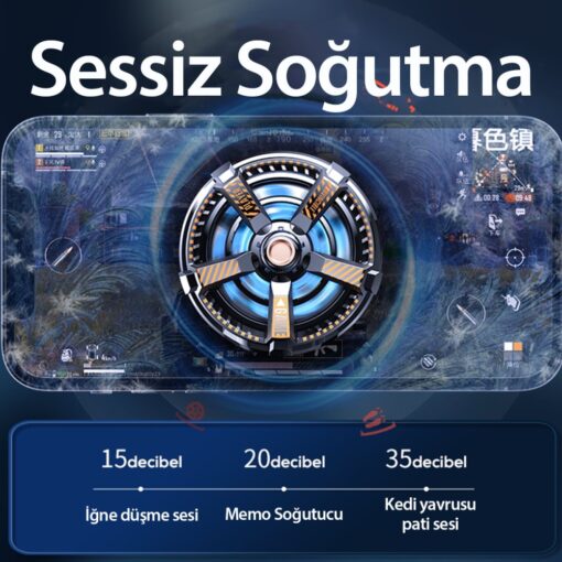 Newface CXA3 Radyatör Telefon Soğutucu Fan - Görsel 12