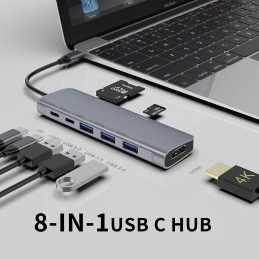 Newface Dönüştürücü 8in1 Hub 115 - Görsel 3