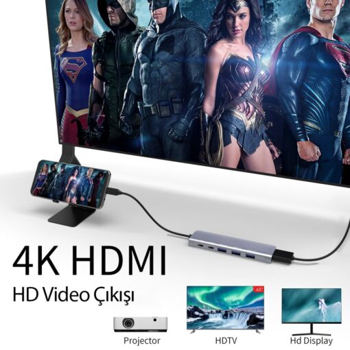 Newface Dönüştürücü 8in1 Hub 115 - Görsel 5