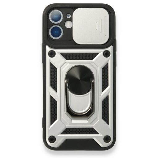 Kamera Sürgülü Tank Lens Yüzüklü Telefon Kılıfı - Görsel 7