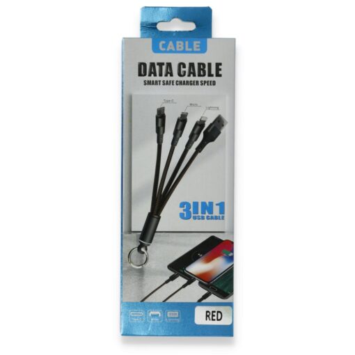 Newface JKX37 3in1 USB Kablo - Görsel 2