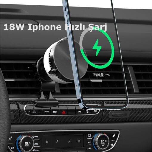 GW03 Magsafe Araç Tutucu - Görsel 4
