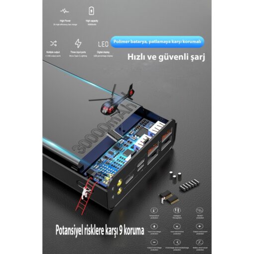 Newface NF240 40.000 mAh Powerbank - Görsel 5