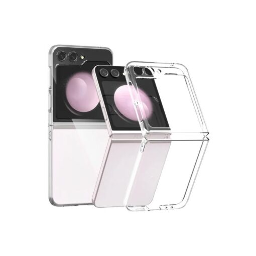 Samsung Galaxy Z Flip 5 Kılıf Fold TPU Silikon Telefon Kılıfı