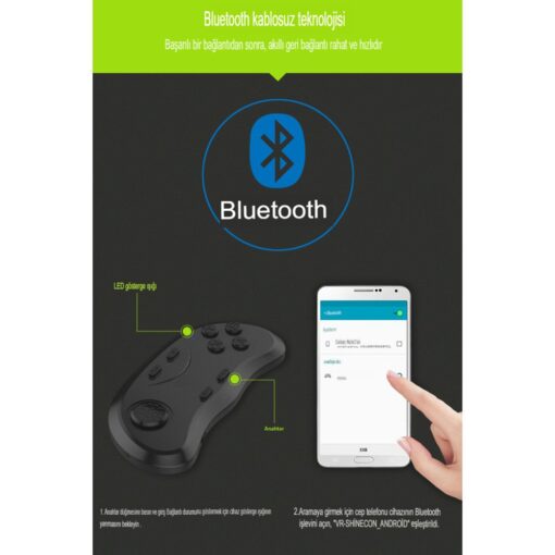 Newface Shinecon SC-B01 Sanal Gerçeklik Gözlüğü Kumandası - Görsel 7