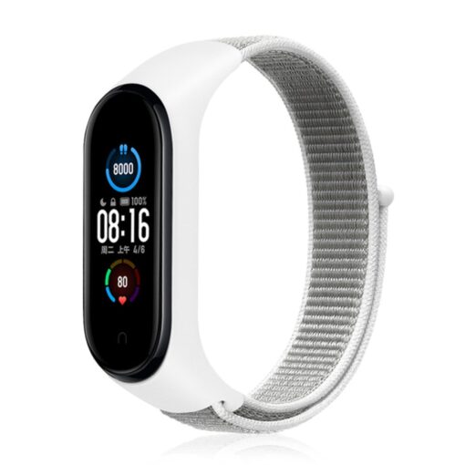 Xiaomi Mi Band 4 Hasırlı Cırtcırtlı Kordon - Görsel 2