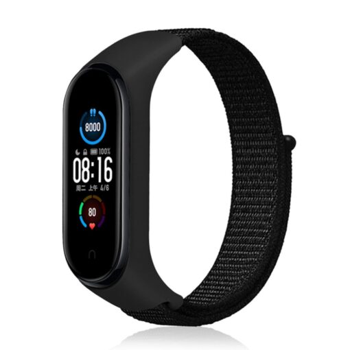 Xiaomi Mi Band 3 Hasırlı Cırtcırtlı Kordon - Görsel 7