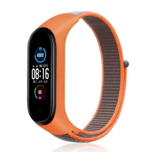 Xiaomi Mi Band 4 Hasırlı Cırtcırtlı Kordon - Görsel 9