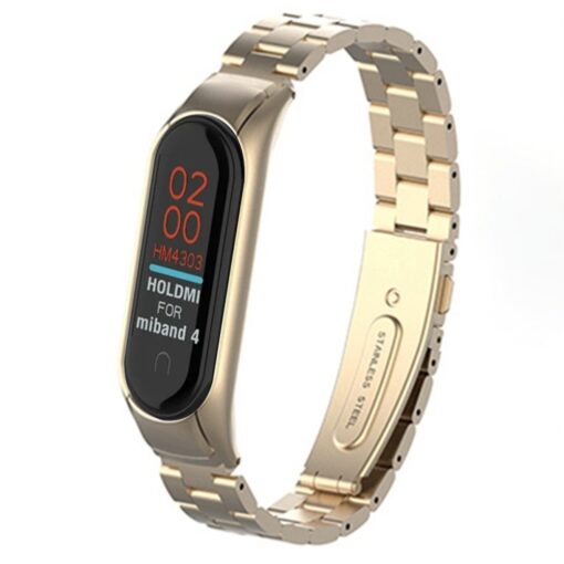 Xiaomi Mi Band 3 Metal Baklalı Kordon - Görsel 2