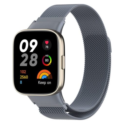 Xiaomi Redmi Watch 3 Metal Mıknatıslı Kordon - Görsel 3
