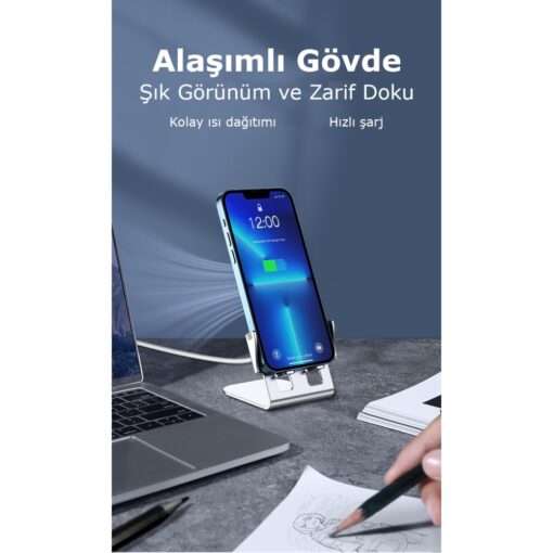 Newface Y53 Kablosuz Şarj Standı - Görsel 7