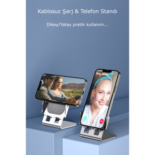 Newface Y53 Kablosuz Şarj Standı - Görsel 6