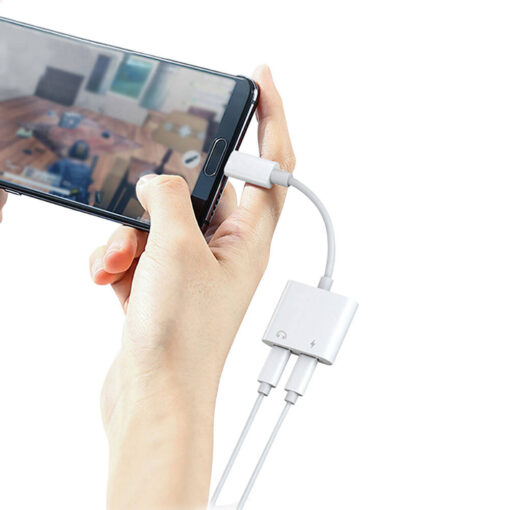 Recci RDS-A09 Type-C PD3.0 2in1 Şarj ve Ses Adaptörü - Görsel 2