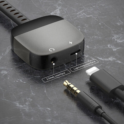 Recci RDS-A12 Lightning 2in1 Şarj ve Ses Adaptörü - Görsel 8
