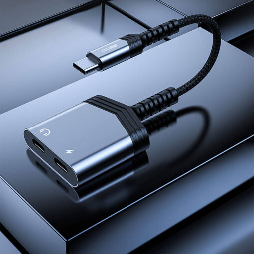 Recci RDS-A19 Type-C PD 2in1 Şarj ve Ses Adaptörü - Görsel 7