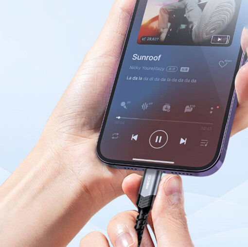 Recci RDS-A25 3.5mm to Type-C Audio Kablo - Görsel 2