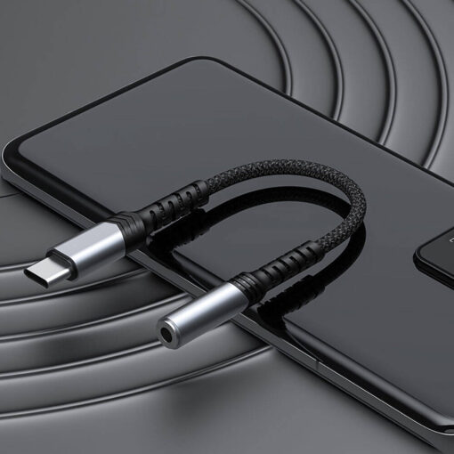 Recci RDS-A25 3.5mm to Type-C Audio Kablo - Görsel 5