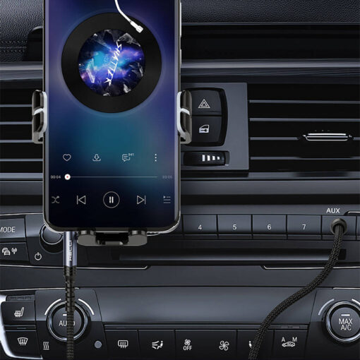 Recci RDS-A26 Lightning to 3.5mm AUX Audio Kablo - Görsel 3