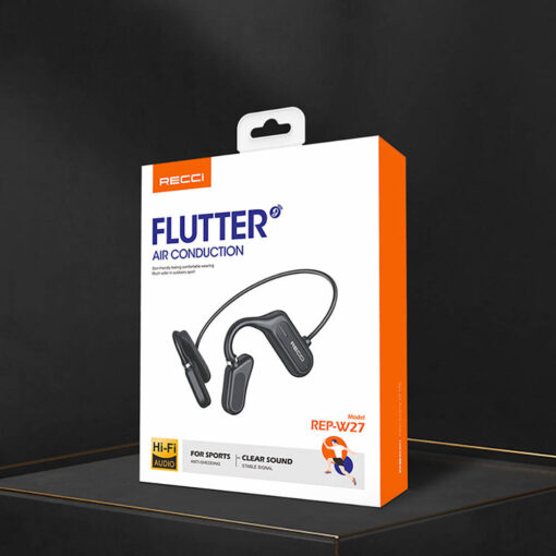 Recci REP-W27 Flutter Serisi Suya Dayanıklı Sporcu Bluetooth Kulaklık - Görsel 11