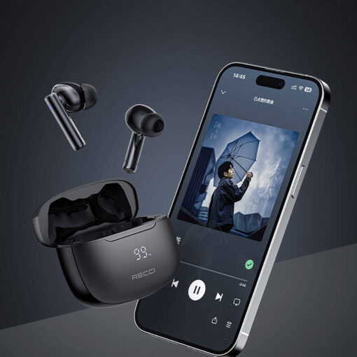 Recci REP-W77 Warrior ANC Özellikli TWS Wireless 5.3 Bluetooth Kulaklık - Görsel 4
