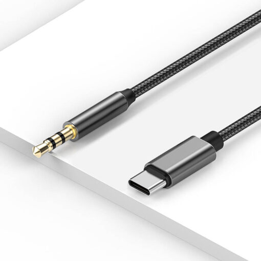 Type-C to 3.5mm AUX Audio Kablo - Görsel 6