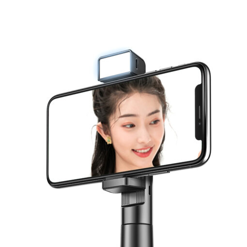 Recci RHO-P01 Bluetooth 5.0 Uzaktan Kumandalı Çok Fonksiyonlu Selfie Çubuğu 200mAh - Görsel 2