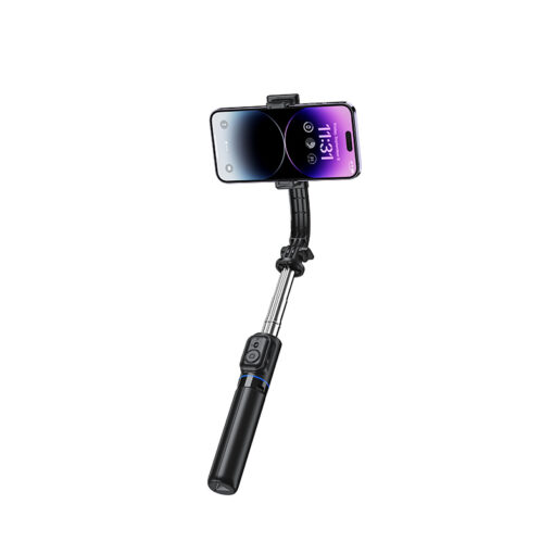 Recci RSS-W03 Bluetooth 5.0 Uzaktan Kumandalı Çok Fonksiyonlu Selfie Çubuğu - Görsel 3