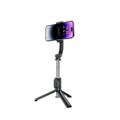 Recci RSS-W03 Bluetooth 5.0 Uzaktan Kumandalı Çok Fonksiyonlu Selfie Çubuğu - Görsel 4