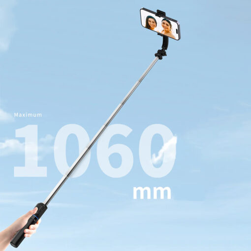Recci RSS-W03 Bluetooth 5.0 Uzaktan Kumandalı Çok Fonksiyonlu Selfie Çubuğu - Görsel 6