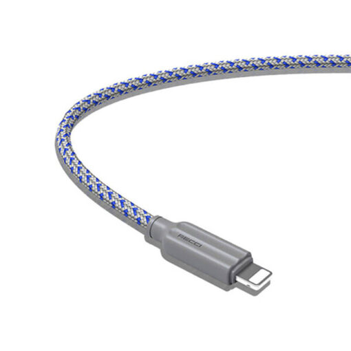Recci RTC-N23L 2.4A Hızlı Şarj Özellikli Lightning to USB-A Kablo 1M - Görsel 2
