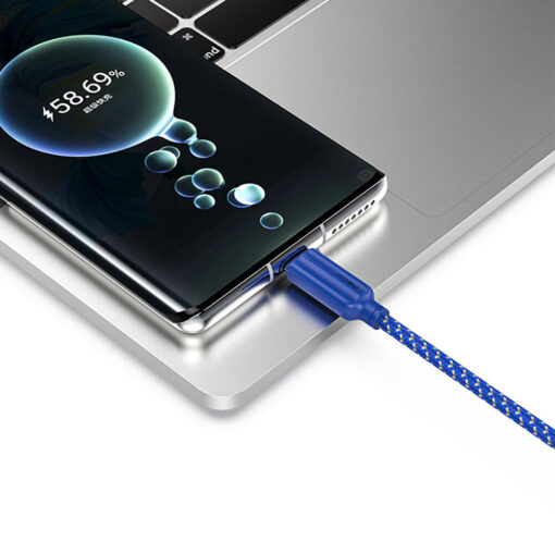 Recci RTC-N23M 2.4A Hızlı Şarj Özellikli Micro to USB-A Kablo 1M - Görsel 4