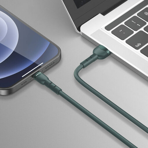 Hızlı Şarj Özellikli 100cm Lightning to USB-A Kablo - Görsel 2