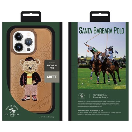 Santa Barbara Polo Racquet Club Crete Deri Kapak - Görsel 8