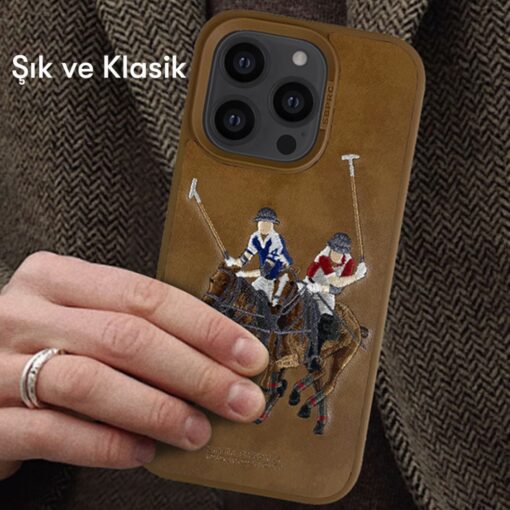 Santa Barbara Polo Racquet Club Jockey Deri Kapak - Görsel 8