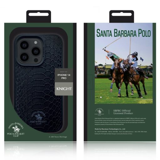 Santa Barbara Polo Racquet Club Knight Deri Kapak - Görsel 9