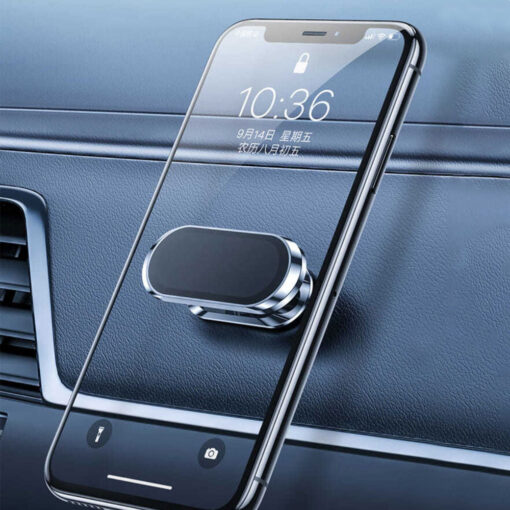 360 Derece Dönebilen Magnetik Düz Zemin Versiyon Araç Telefon Tutucu - Görsel 6