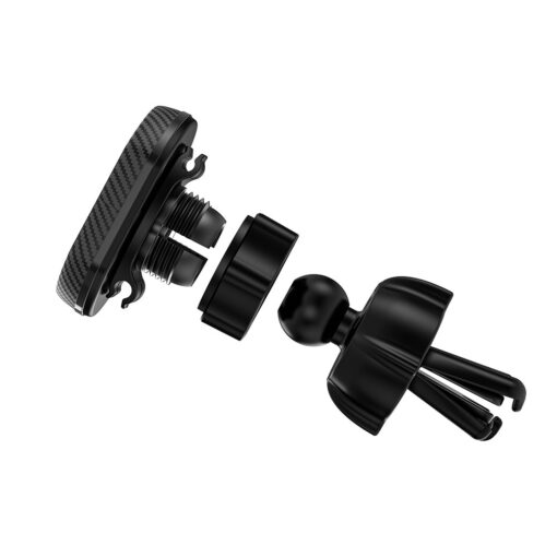 Wiwu CH040 360 Derece Dönebilen Havalandırma Tasarım Magnetik Araç Telefon Tutucu - Görsel 3