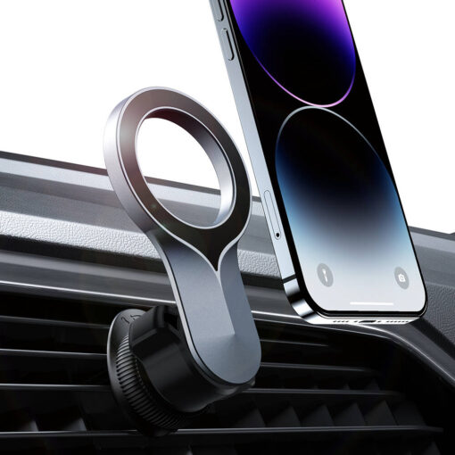 Wiwu CH50 360 Derece Dönebilen Havalandırma Tasarım Magnetik Araç Telefon Tutucu - Görsel 5
