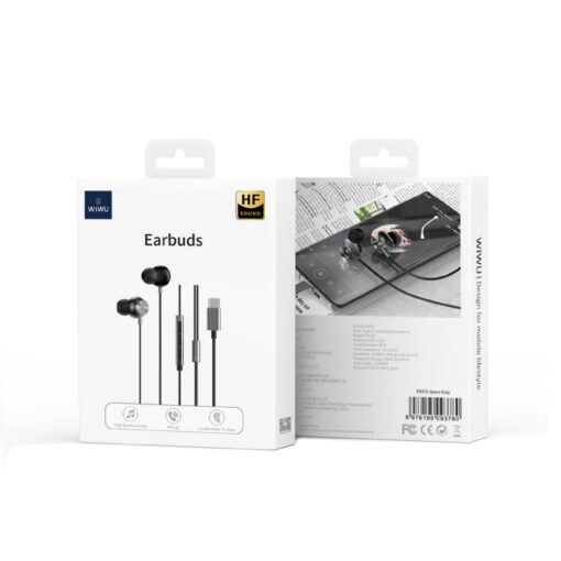 Wiwu EB315 Hi-Fi Ses Kaliteli Type-C Kulakiçi Kulaklık - Görsel 6
