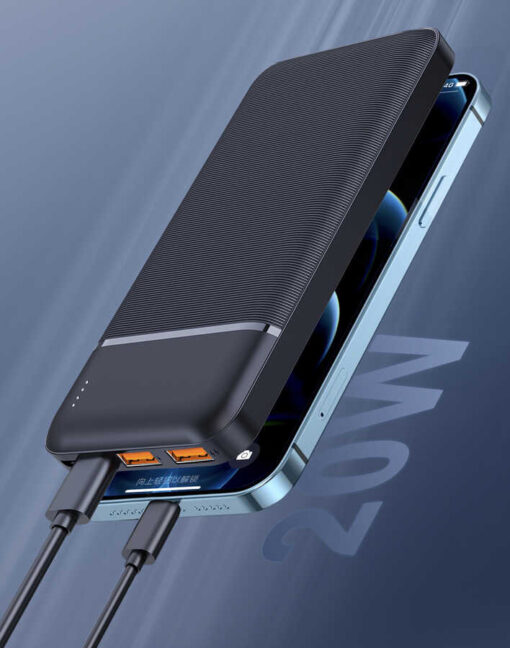 Wiwu JC-19 PD Hızlı Şarj Özellikli Şarj Göstergeli Powerbank 20W 10000mAh - Görsel 9