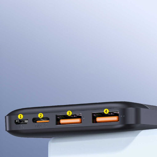 Wiwu JC-19 PD Hızlı Şarj Özellikli Şarj Göstergeli Powerbank 20W 10000mAh - Görsel 8