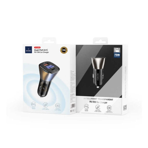 3 Usbli Led Işıklı Metal Araç Şarj Başlığı 3.6A - Görsel 4