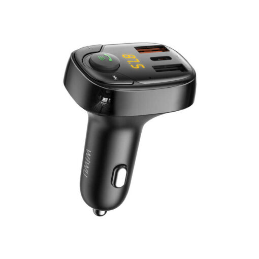 Hızlı Şarj Destekli Dijital Göstergeli Bluetooth FM Transmitter - Görsel 3