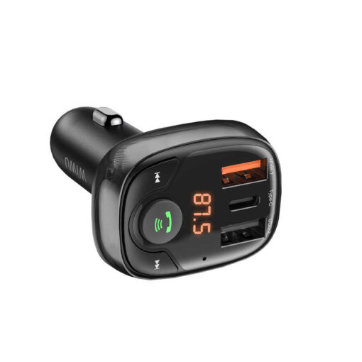 Hızlı Şarj Destekli Dijital Göstergeli Bluetooth FM Transmitter - Görsel 5