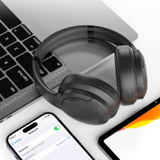 Wiwu TD-02 Sound Cool Serisi Katlanabilir Kulak Üstü Bluetooth Kulaklık - Görsel 13